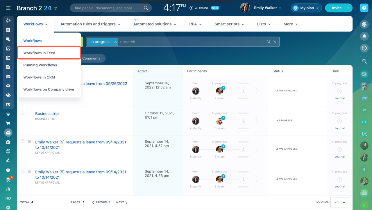 Bitrix24 CRM Paneli